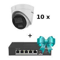IP відеокамера Hikvision DS-2CD1343G2-LIUF 4МП (4мм) із мікрофоном