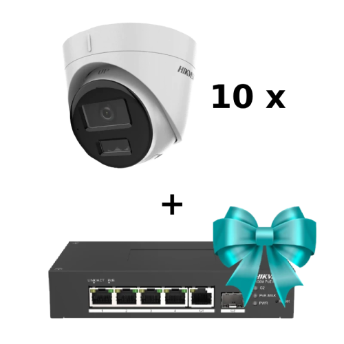 IP відеокамера Hikvision DS-2CD1343G2-LIUF 4МП (4мм) із мікрофоном