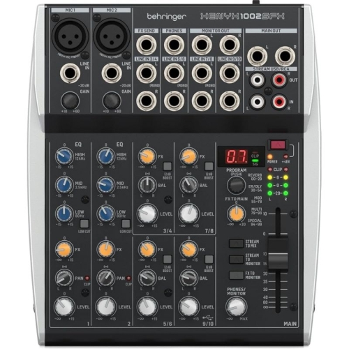 Мікшерний пульт BEHRINGER XENYX 1002SFX