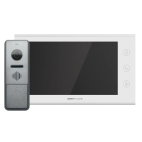 Комплект відеодомофона мультиформатний ARNY AVD-7342A (AVD-731A 7'' IPS Wi-Fi + AVP-NG420 1Мп 125°), White + Graphite
