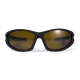Окуляри поляризаційні BluWater Daytona-4 Polarized (brown) коричневі з синіми дужками