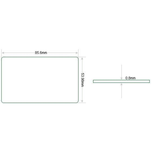 RFID карта доступу MIFARE Plus 2K SEVEN R-98