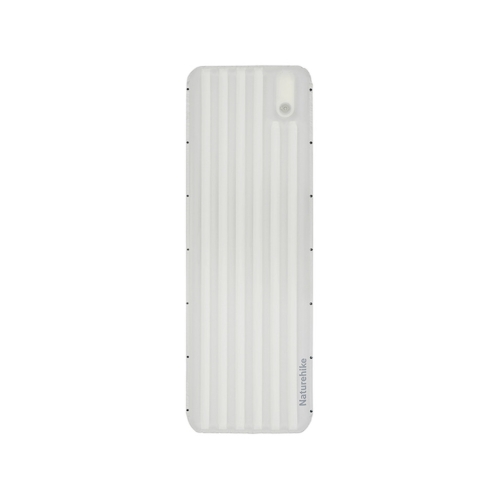 Матрац туристичний надувний одномісний Naturehike CNK2450WS034, 198х68х9.5 см, білий, для кемпінгу із мішком для надування