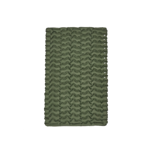 Матрац туристичний надувний двомісний  Naturehike CNK2550WS019, 200х125х6.5 см, зелений, для кемпінгу із мішком для надування