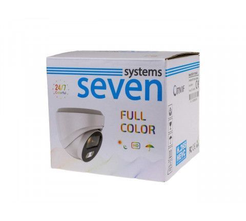 IP-відеокамера 2 Мп Full Color вулична/внутрішня SEVEN IP-7212PA-FC (2,8)