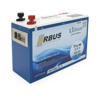 Акумуляторна батарея ORBUS LiFePO4 12,8V 100Ah,(100/100A) 360x140x250 mm, 12kg