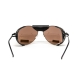 Окуляри захисні Global Vision Aviator-3 (drive mirror), коричневі зі з'ємним ущільнювачем із синтетичної "шкіри"