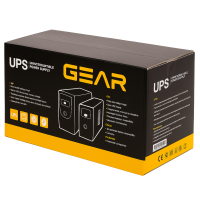 Пристрій безперебійного живлення GEAR 1000VA LCD plastic RJ45+USB (GU-1000PLCD) Пристрій безперебійного живлення GEAR 1000VA LCD plastic RJ45+USB (GU-1000PLCD)