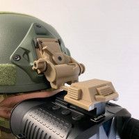 Кріплення на шолом армійський (тактичний) для ПНБ приладу нічного бачення NVG Mount Nylon Coyote