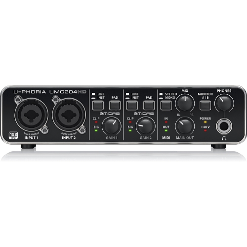   Мікшерний підсилювач BEHRINGER UMC204HD