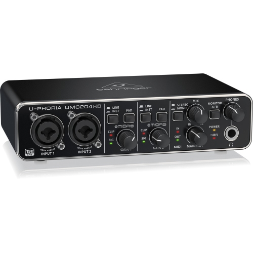   Мікшерний підсилювач BEHRINGER UMC204HD
