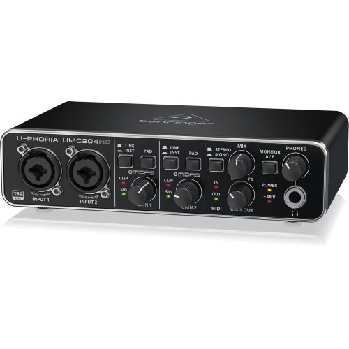   Мікшерний підсилювач BEHRINGER UMC204HD