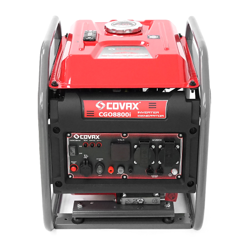 Генератор інверторний бензин COVAX CGO8800i, 6.0kW, однофазний 220V, 50Hz, electrik starter, 4-stroke, бак 7L, 440х385х465mm, 37kg