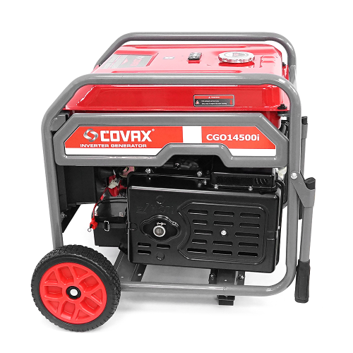 Генератор інверторний COVAX CGO14500i, 9.5kW, бензин, однофазний 220V, 50Hz, electrik starter, 4-stroke, бак 25L, 633х550x605mm, 70kg