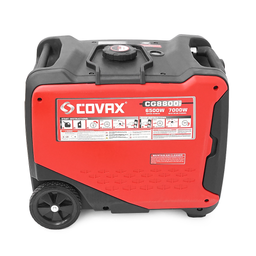 Генератор інверторний бензин COVAX CG8800i, 7.0kW, однофазний 220V, 50Hz, electrik starter, KM172Fi 4-stroke, бак 10L, 610х470х545mm, 45kg