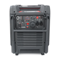 Генератор інверторний бензин COVAX CG16800iERC, 10.5kW, однофазний 220V, 50Hz, 194FPD, бак 32L, 815х580х760mm, 125kg