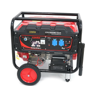 Генератор бензиновий COVAX  EPH10000E2-GAS, 7.0kW, бензин/газ, однофазний 220V, 50Hz, DC12V, 18HP, Electric Starter, tank 25L, 690x535x555mm