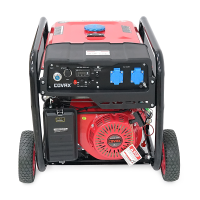 Генератор бензиновий COVAX XL8500CV-E2, 6.0kW, однофазний 220V, 50Hz, DC12V, 15HP, Electric Starter, tank 25L, 690x535x555mm