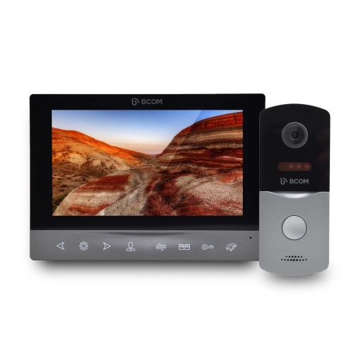 Комплект відеодомофона BCOM BD-790FHD/T Kit: відеодомофон 7" з підтримкою Tuya Smart і відеопанель