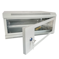 Шафа серверна настінна GEAR 4U 19'' 530x400x240 мм., Сірий (GWMSN-4U-530-400G)
