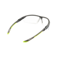 Захисні окуляри Pyramex Truflex Grey-Lime (clear) Anti-Fog, прозорі в сіро-лаймовій оправі