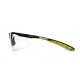 Окуляри захисні Pyramex Flex-Lyte Black-Lime (clear), прозорі в чорно-лаймовій оправі