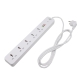 Мережевий фільтр (подовжувач) LP (5x230V-2500W, 1xUSB-38W/PD/QC3.0, 1xType-C 20W, 1xUSB 18W)