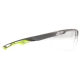 Захисні окуляри Pyramex Truflex Grey-Lime (clear) Anti-Fog, прозорі в сіро-лаймовій оправі