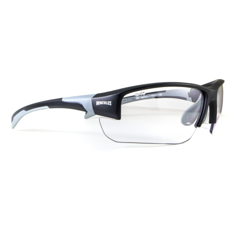 Окуляри біфокальні фотохромні (захисні) Global Vision Hercules-7 Bifocal (clear +2.0) photochromic Anti-Fog, фотохромні прозорі