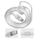 Кабель для навушників KZ Audio USB TYPE C CABLE (47-34) NO MIC