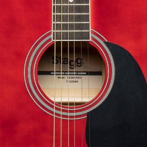 Акустична гітара STAGG STAGG G SA20D RED