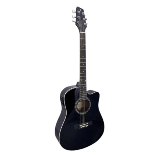 Електроакустична гітара STAGG STAGG G SA20DCE BLK