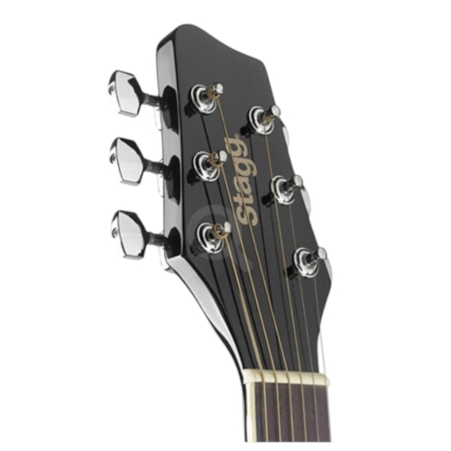Електроакустична гітара STAGG G SA20ACE BLK