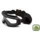 Окуляри захисні з ущільнювачем Venture Gear Tactical Loadout+RX (clear) Super Anti-Fog H2MAX, прозорі окуляри з діоптрійною вставкою в комплекті
