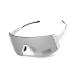Окуляри захисні Global Vision Astro+RX White (G-Tech™ silver), дзеркальні сірі в білій оправі з діоптрійною вставкою в комплекті