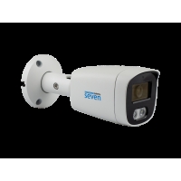 IP-відеокамера 5 Мп SEVEN IP-7225PA-DL white 4 мм з розумним подвійним підсвічуванням IP-відеокамера 5 Мп SEVEN IP-7225PA-DL white 4 мм з розумним подвійним підсвічуванням