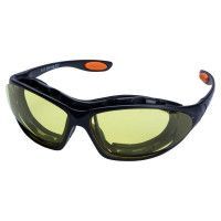 Набір окуляри захисні з обтюратором і змінними дужками Super Zoom anti-scratch, anti-fog (бурштин) SIGMA (9410921)