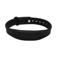 RFID браслет з чипом MIFARE SEVEN R-68 чорний
