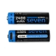Акумуляторна батарейка SEVEN AA 1.5V Li-ion 4 шт