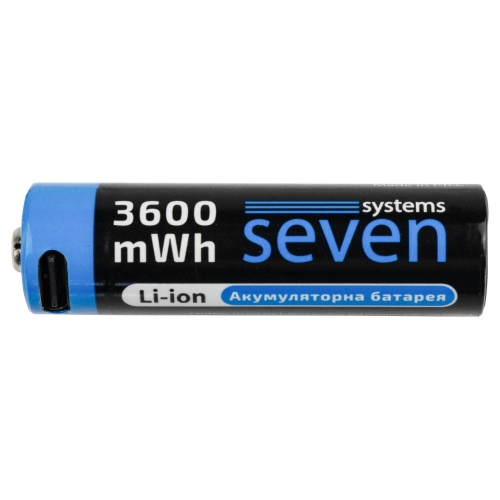 Акумуляторна батарейка SEVEN AA 1.5V Li-ion 4 шт