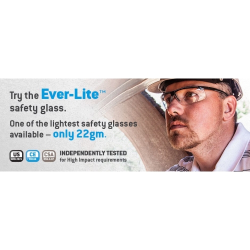 Біфокальні захисні окуляри Pyramex Ever-Lite Bifocal (clear +3.0) Super Anti-Fog H2MAX, біфокальні прозорі з діоптріями