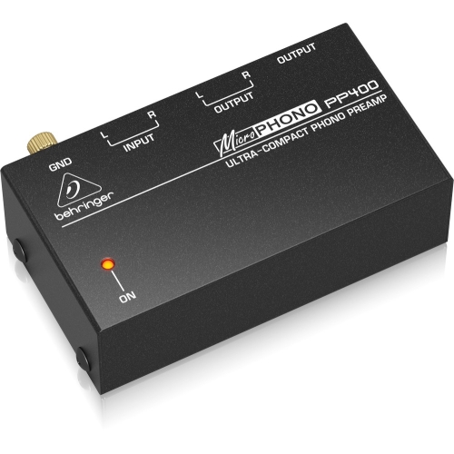 Передпідсилювач для вінілових програвачів BEHRINGER PP400