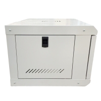 Шафа серверна настінна з полицею GEAR 6U 19'' 530x400x300 мм., Сіра (GWMSN-6U-530-400G)