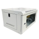 Шафа серверна настінна з полицею GEAR 6U 19'' 530x400x300 мм., Сіра (GWMSN-6U-530-400G)