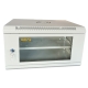 Шафа серверна настінна з полицею GEAR 6U 19'' 530x400x300 мм., Сіра (GWMSN-6U-530-400G)