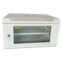 Шафа серверна настінна з полицею GEAR 6U 19'' 600x450x300 Сіра (GWMSN-6U-600-450G)
