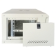 Шафа серверна настінна з полицею GEAR 6U 19'' 530x400x300 мм., Сіра (GWMSN-6U-530-400G)