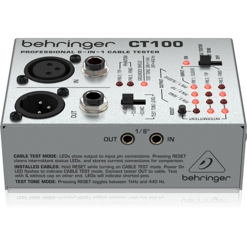 Кабельний тестер Behringer CT100