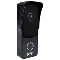 Виклична панель домофону з вбудованим контролером SEVEN CP-7508 FHD black