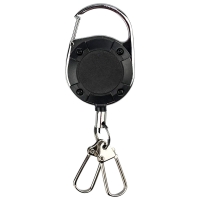 Брелок ретрактор SEVEN TBC-103 Black Брелок ретрактор SEVEN TBC-103 Black